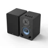 5-inch Bookshelf Speaker with Blue Woofer in a Black Enclosure-10