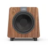 8-inch Subwoofer with Black Fiberglass Dome Driver in a Wood-Grain Enclosure-2